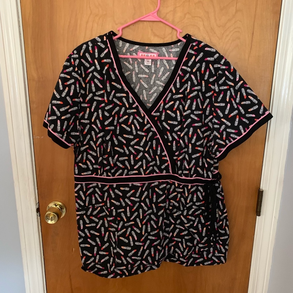 Koi Scrub Top